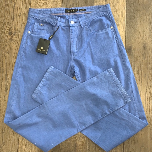 Massimo Dutti Other - Massimo Dutti Casual Fit Denim Effect Trouser